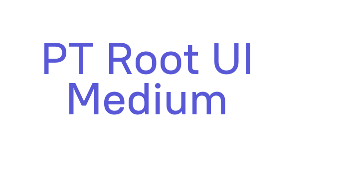 PT Root UI Medium Font Download