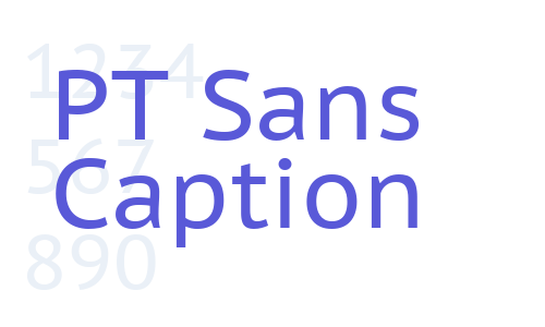 PT Sans Caption Font Download