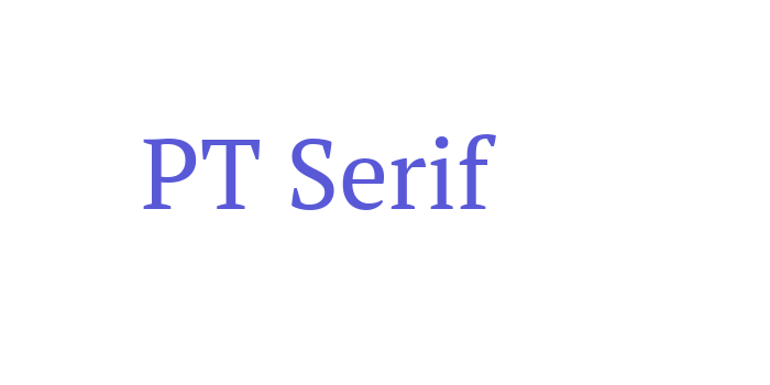 PT Serif Font Download