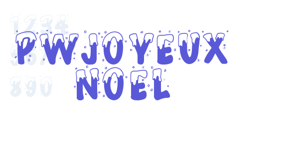 PWJoyeux Noel font free