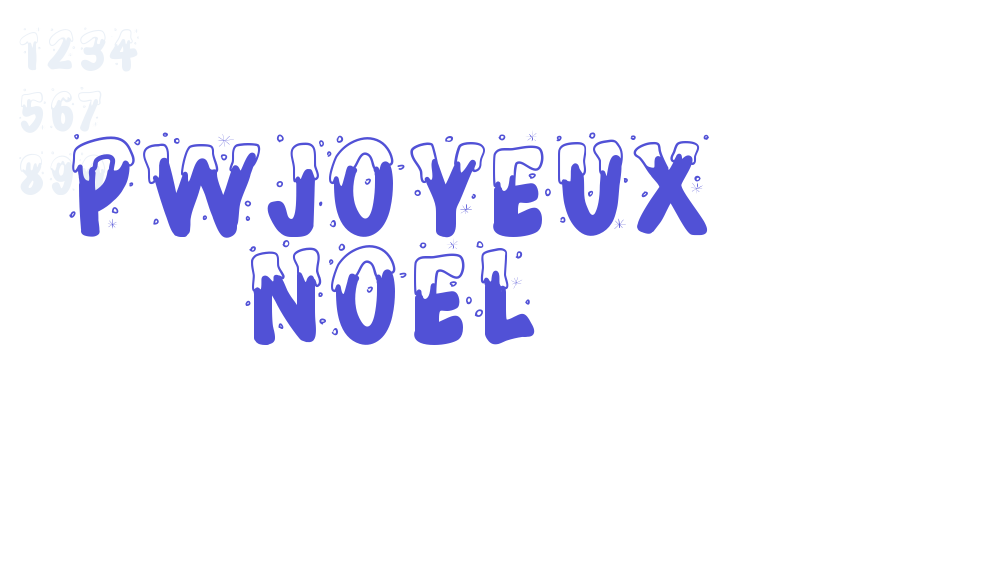 PWJoyeux Noel-font-download