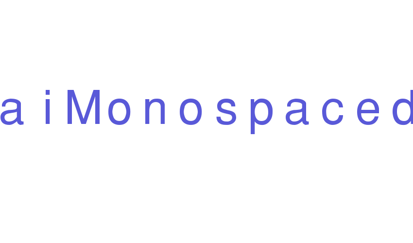 PWThaiMonospacedEG Font