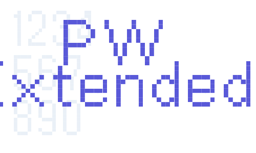 PW Extended Font Download