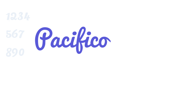 Pacifico font free