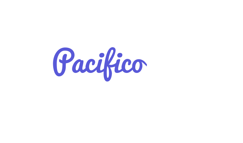 Pacifico Font Download