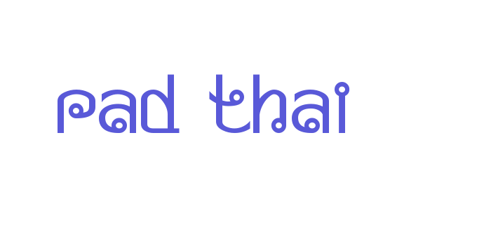 Pad Thai Font Download