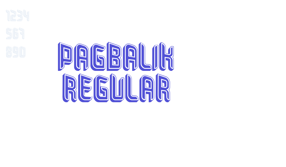 Pagbalik Regular-font-download