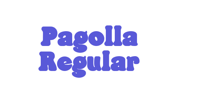 Pagolla Regular Font Download