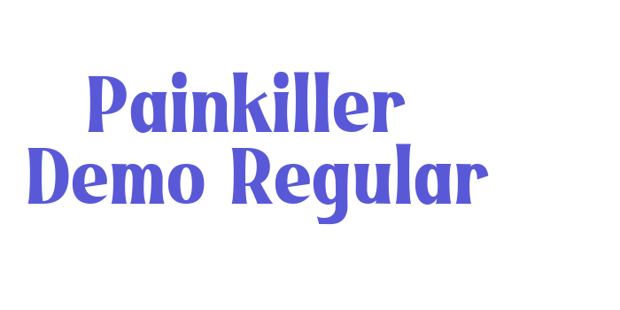 Painkiller – Demo Regular Font Download