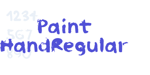 Paint HandRegular-font-download