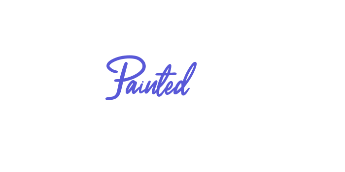 Painted Font Download