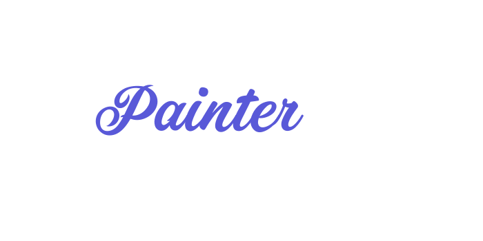 Painter Font Download