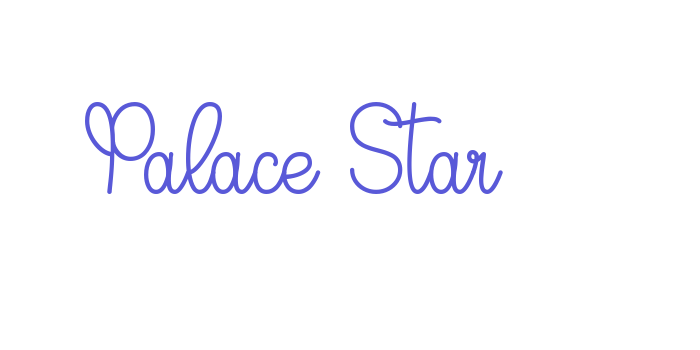 Palace Star Font