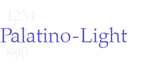 Palatino-Light-font-download