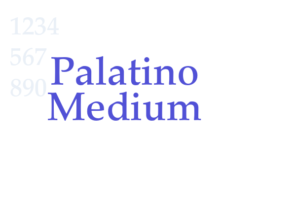 Palatino Medium