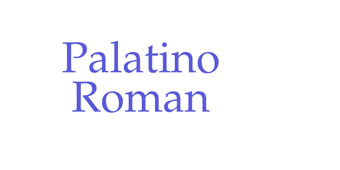 Palatino Roman Font Download