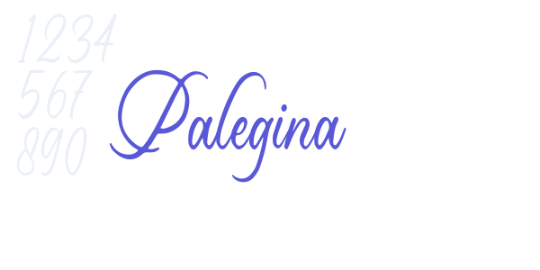 Palegina font free