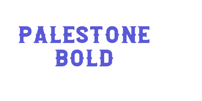 Palestone Bold Font Download