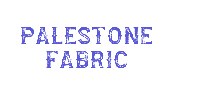 Palestone Fabric Font Download