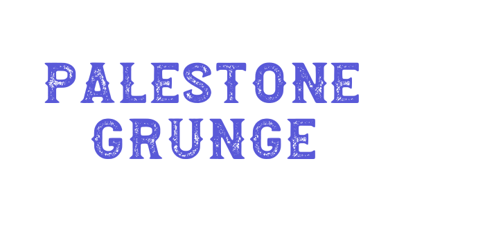 Palestone Grunge Font Download