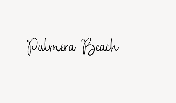 Palmera Beach Font