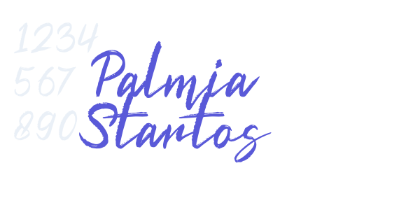 Palmia Startos font free