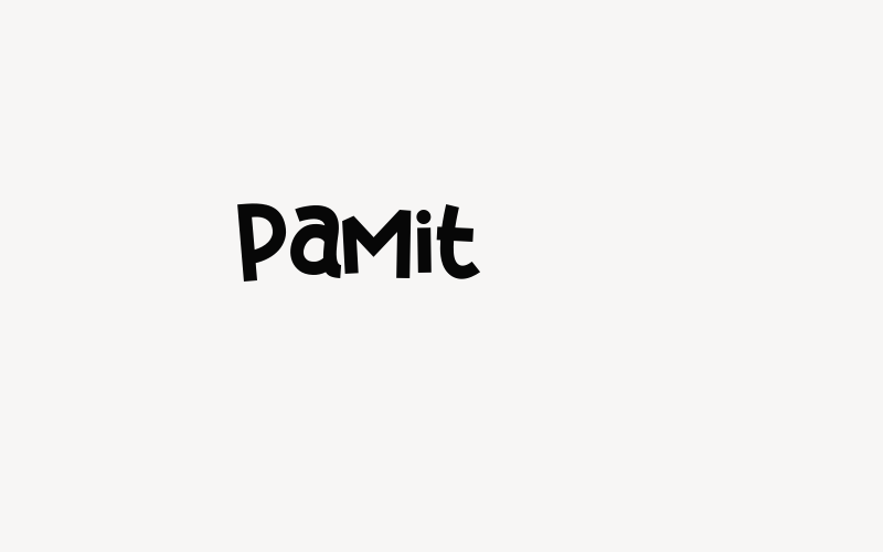 Pamit Font