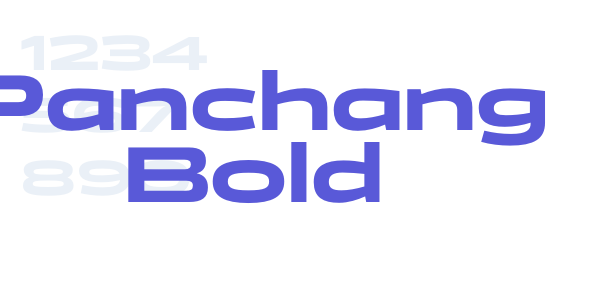 Panchang Bold font free