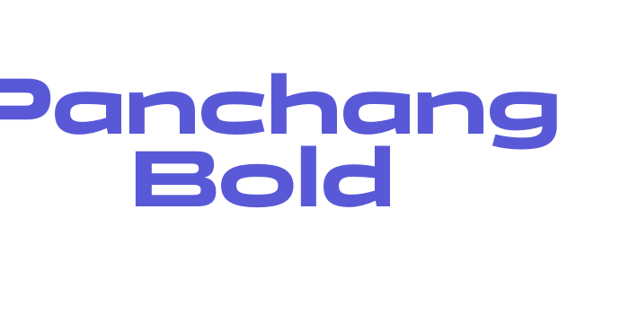 Panchang Bold Font Download