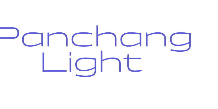 Panchang Light Font Download