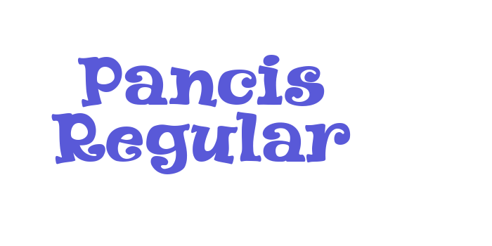 Pancis Regular Font Download