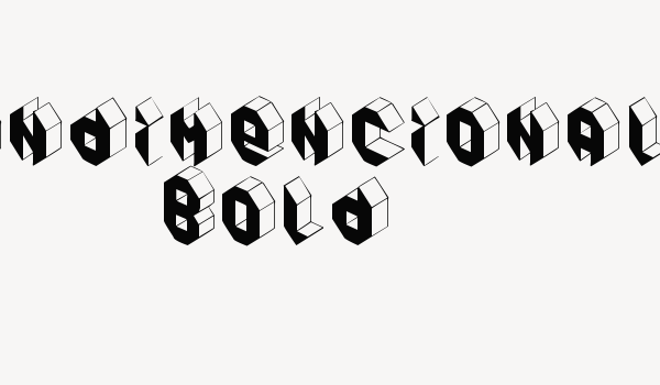 Pandimencional Bold Font