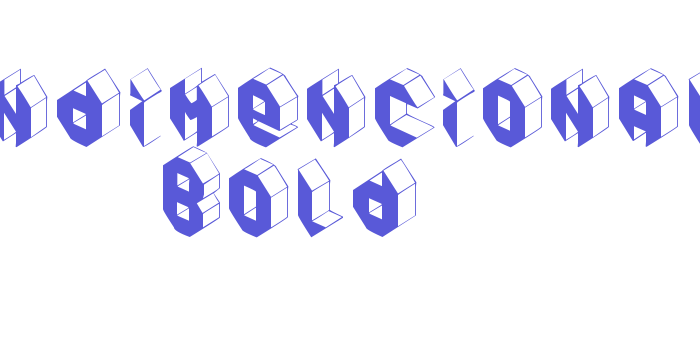 Pandimencional Bold Font