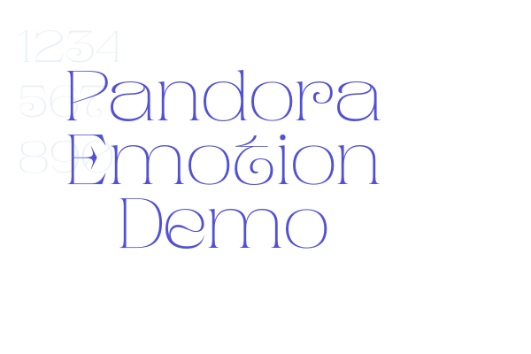 Pandora Emotion Demo