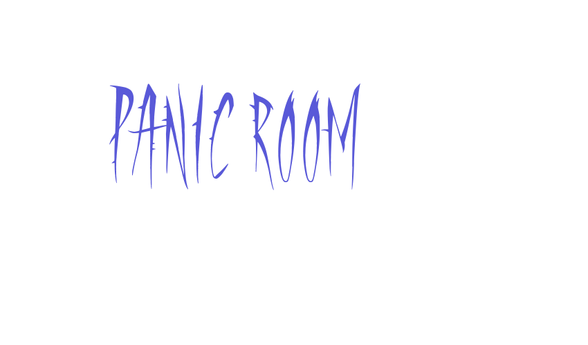 Panic Room Font Download