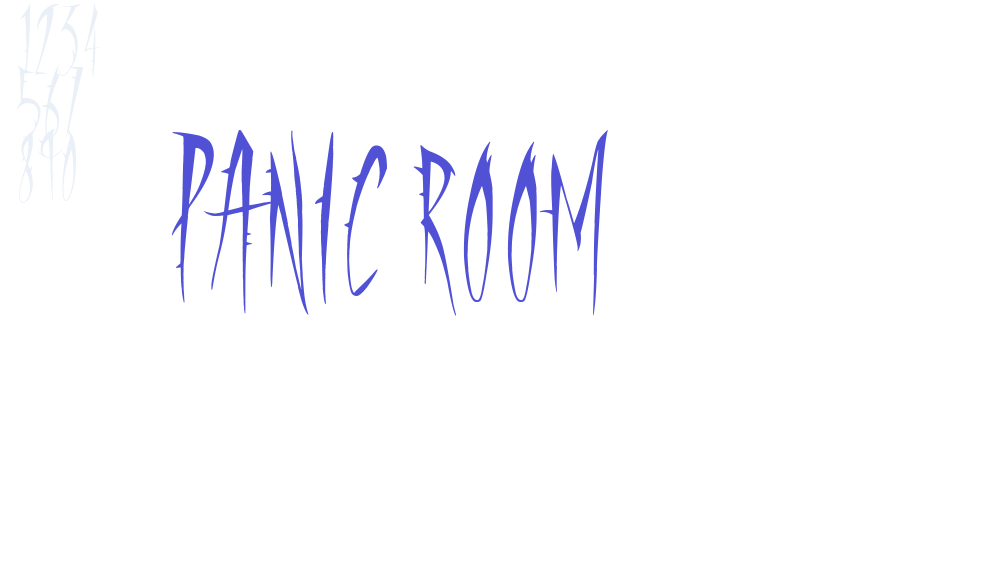 Panic Room-font-download