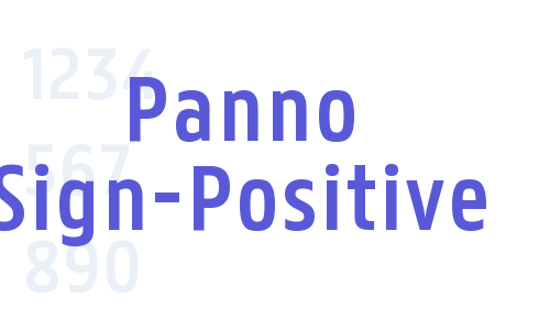 Panno Sign-Positive Font Download