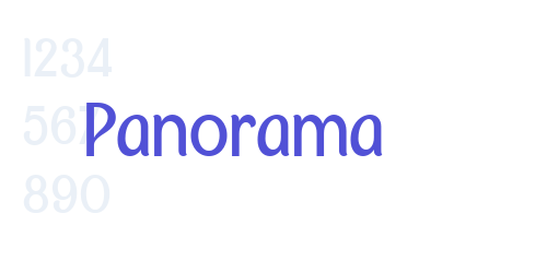 Panorama-font-download