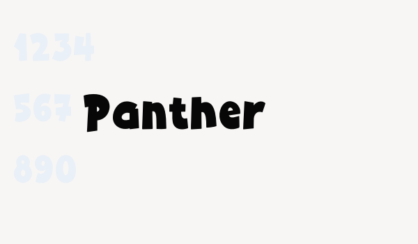 Panther Font