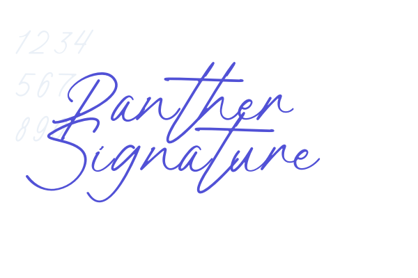 Panther Signature