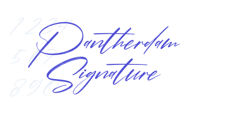 Pantherdam Signature-font-download