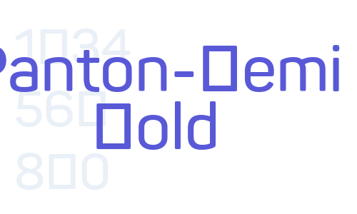 Panton-Semi Bold Font