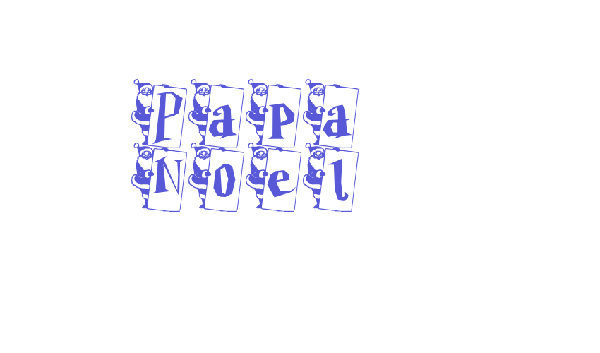 Papa Noel Font Download