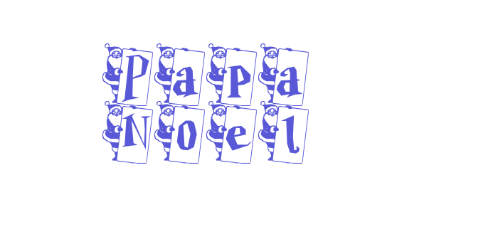 Papa Noel Font Download