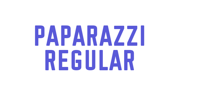 Paparazzi Regular Font Download