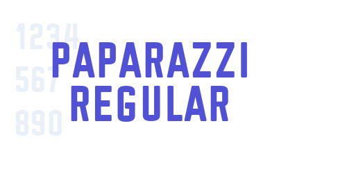 Paparazzi Regular-font-download