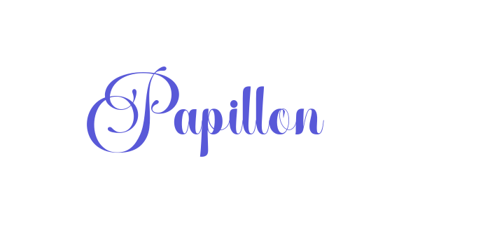 Papillon Font