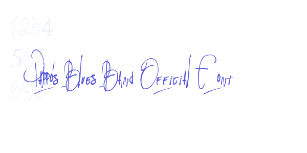 Pappo’s Blues Band Official Font font