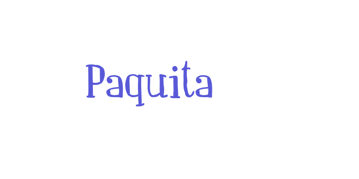 Download Paquita Font