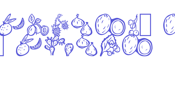 Paradise’s Fruits Font Download